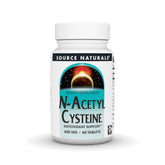 Source Naturals NAC tablet close-up, a daily antioxidant option.