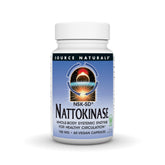 Source Naturals NSK-SD nattokinase bottle front for circulation support.