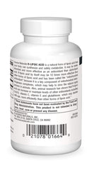 Close-up of R-Lipoic Acid tablets highlighting easy-to-swallow supplementation