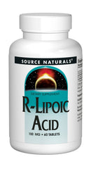 Source Naturals R-Lipoic Acid vegetarian formula promotes antioxidant cofactor activity