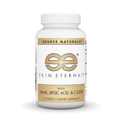 Source Naturals Skin Eternal bottle closeup may support healthy skin