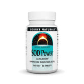 Source Naturals SOD Power bottle front suggests daily antioxidant support.