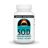Source Naturals S-O-D tablets bottle front for daily antioxidant support
