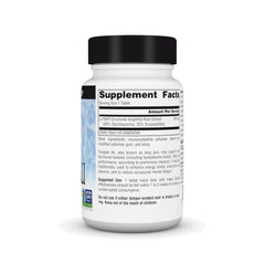 Source Naturals Tongkat Ali label closeup highlighting traditional energy and endurance use.