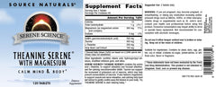 Source Naturals vegetarian formulation label indicating allergen-friendly ingredients.