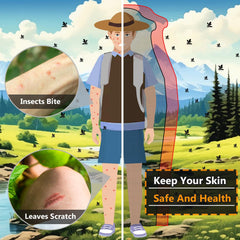 South to East mosquito suit hood-zip detail shows easy access and visibility