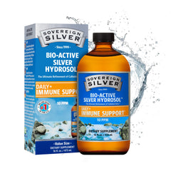 Sovereign Silver amber glass bottle preserves stability for consistent use.