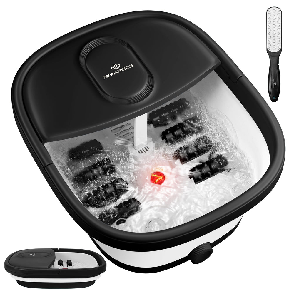 SPA4PIEDS collapsible foot bath for easy storage and quick foot soaks.