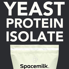 Spacemilk Vanilla shake poured into a glass for a nourishing meal.