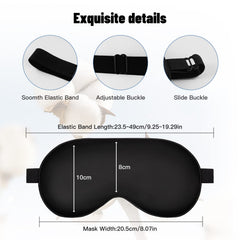 spacepower mascarilla con banda elástica ajustable para uso nocturno sin molestar