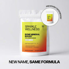 Sparkle Wellness Nutra-C buffered vitamin C packaging shown with supplement details.