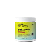 Sparkle Wellness VERISOL bottle shows collagen powder for daily skin support.