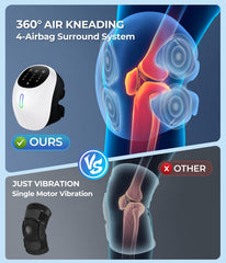 SPATOES knee massager ready for easy one press start