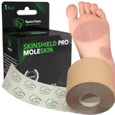 SpecOps Biosciences thin athletic moleskin adhesion in action for blister prevention during movement