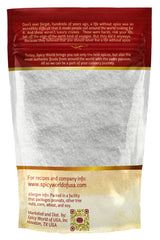 Spicy World ascorbic acid powder jar closeup showing pure vitamin C quality