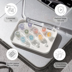 SpinFit W1 fits 5-6 mm nozzles for versatile IEM compatibility.