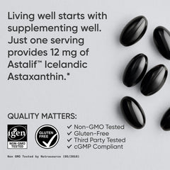 Sports Research Astaxanthin organic coconut oil drop showing emulsified blend