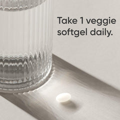 Sports Research Biotin with coconut oil encapsulated softgels showing premium ingredients for beauty support.