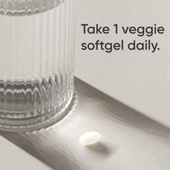 Organic coconut oil carrier with Sports Research Biotin capsule