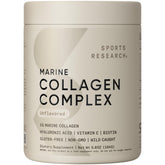 Sports Research Collagen Beauty Complex bottle for daily skincare support.