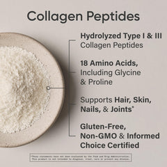 Sports Research Collagen Peptides poured into coffee as a creamy creamer