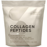 Sports Research Collagen Peptides tub label highlighting the high-absorption formula.
