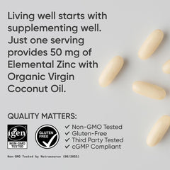 Sports Research IGEN non-GMO seal on label signals quality and purity.