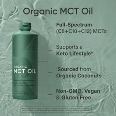Sports Research MCT Oil blends smoothly into coffee for a creamy start.