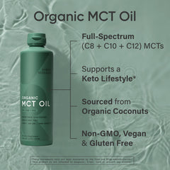 Sports Research MCT Oil unflavored coffee mix blending seamlessly