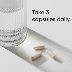 Sports Research capsules closeup highlighting easy-to-swallow texture for daily use.