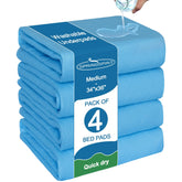 SPRINGSPIRIT washable bed pad 34x36 provides dry sheets and all-night protection.