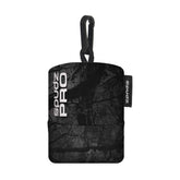 SPUDZ Pro 10x10 microfiber cloth with neoprene pouch, offering scratch-free cleaning for lenses and screens.