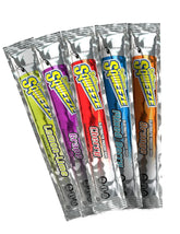 Sqwincher Sqweeze freezer pop assorted flavors for on-the-go hydration.
