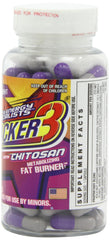 STACKER 2 Stacker 3 capsules closeup shows easy-to-swallow design.