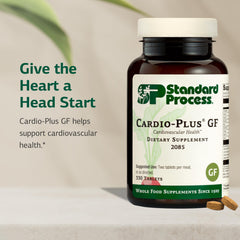 Standard Process Cardio-Plus GF bottle pour demonstrates easy dosing on busy mornings.