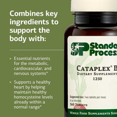 Cataplex B tablet close-up reveals small, easy-to-swallow capsules.