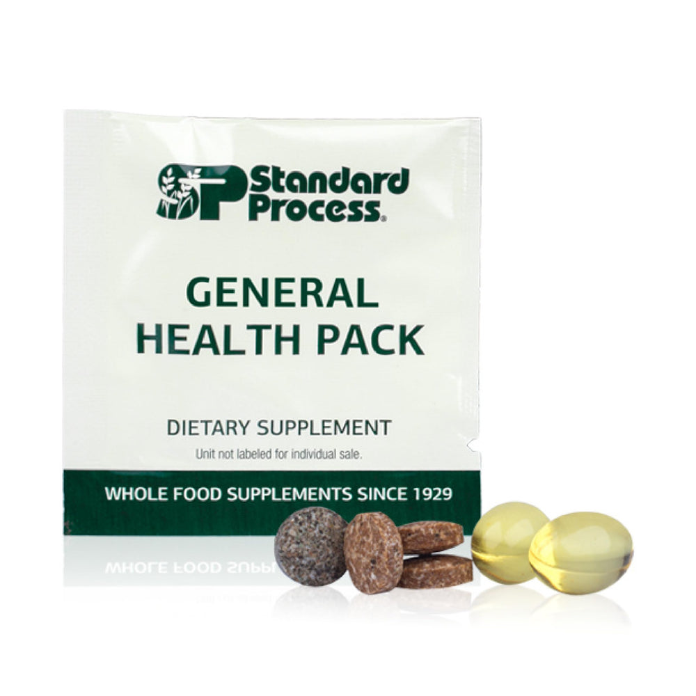 Standard Process General Health Pack daily packs for foundational wellness