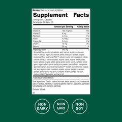 Standard Process Iplex label closeup highlighting ingredients for eye health support