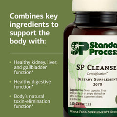 Standard Process SP Cleanse beetroot visual emphasizes earthy, nutrient-rich components.