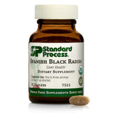 Standard Process Spanish Black Radish bottle front for daily liver health support