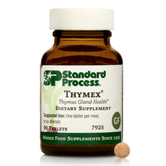 Standard Process Thymex bottle front view highlighting immune support