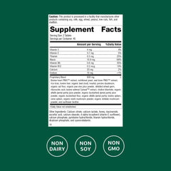 Close-up of Standard Process Vasculin label showing whole-food nutrition.