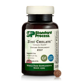 Standard Process Zinc Chelate bottle for everyday immune support and wellness.