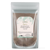 Starwest Botanicals burdock root powder in a 4 oz pouch, ideal for tea blends.