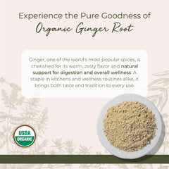 Starwest Botanicals ginger root powder being used to make aromatic tea