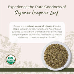 Starwest Botanicals oregano leaf closeup showcases vibrant aroma and versatile seasoning.