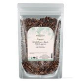 Starwest Botanicals Wild Cherry Bark bag showing rich aroma for blends