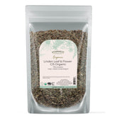 Starwest Linden leaf and flowers tea bag view for a fragrant brew
