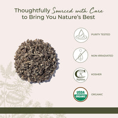 Starwest marshmallow root packaging highlighting organic and kosher certifications.