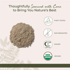 Starwest Marshmallow Root Powder capsules photo showcases versatile format for capsules and supplements.